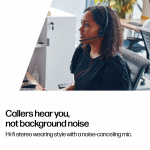 poly Blackwire 3320 Stereo Headset, USB-C, Microsoft Teams Certified (8X220AA) The