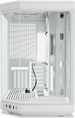 Hyte Y70 Snow White ATX case with a panoramic window, white