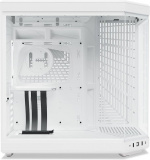 Hyte Y70 Snow White ATX case with a panoramic window, white