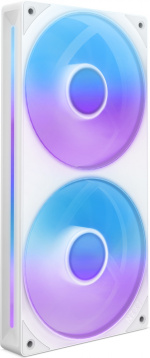 NZXT F240 RGB CORE Fan, 2 * 120 mm, White The