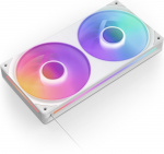 NZXT F240 RGB CORE Fan, 2 * 120 mm, White The