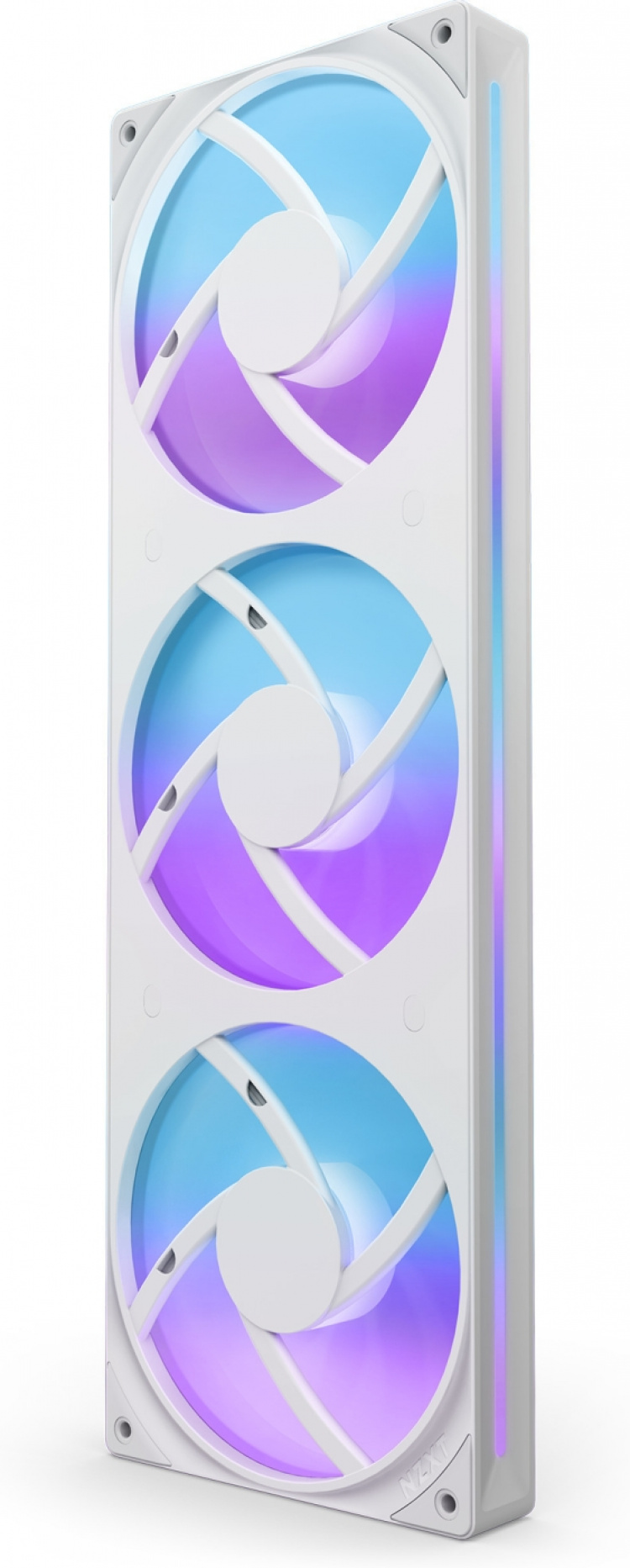 NZXT F360 RGB CORE Fan, 3 * 120 mm, White The