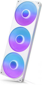 NZXT F360 RGB CORE Fan, 3 * 120 mm, White The