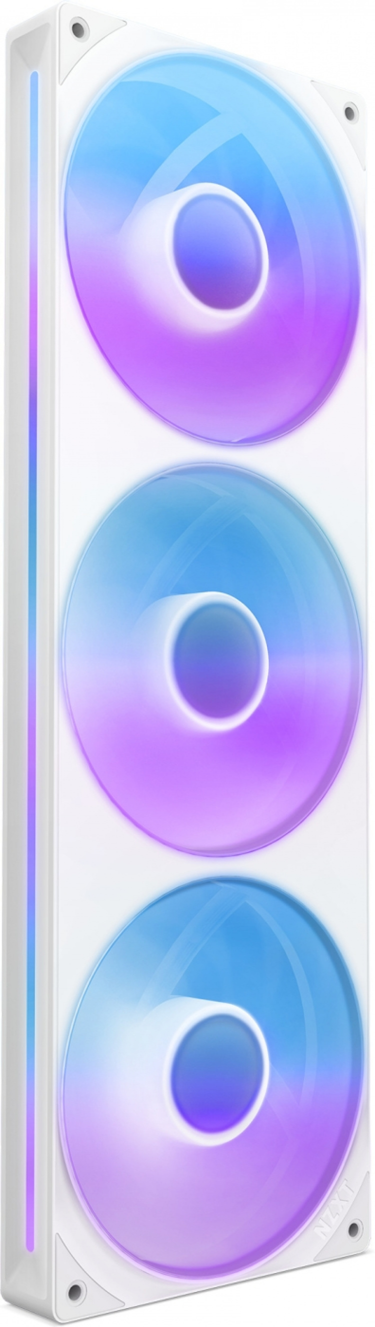 NZXT F360 RGB CORE Fan, 3 * 120 mm, White The