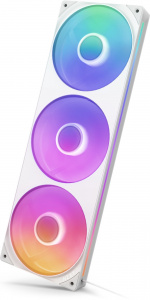 NZXT F360 RGB CORE Fan, 3 * 120 mm, White The