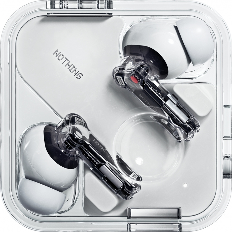 Nothing Ear noise-canceling earbuds, white