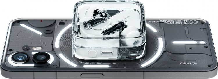 Nothing Ear noise-canceling earbuds, white