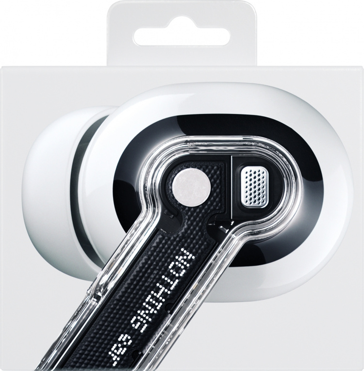 Nothing Ear noise-canceling earbuds, white