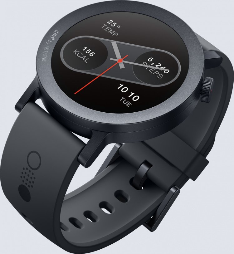 Nothing CMF by Nothing Watch Pro 2 smartwatch, dark gray silicone strap
