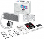 ASUS ROG STRIX LC III 240 ARGB White Edition liquid cooling system, white
