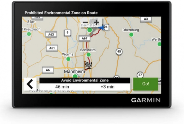 Garmin Drive 53 Car Navigation System, Europe