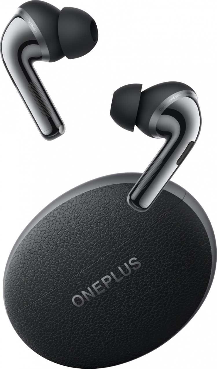 OnePlus Buds Pro 3 earbuds with active noise cancellation, Midnight Opus