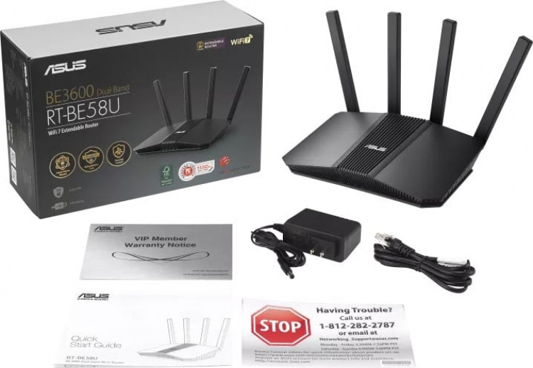 ASUS RT-BE58U Dual-band WiFi 7 Router