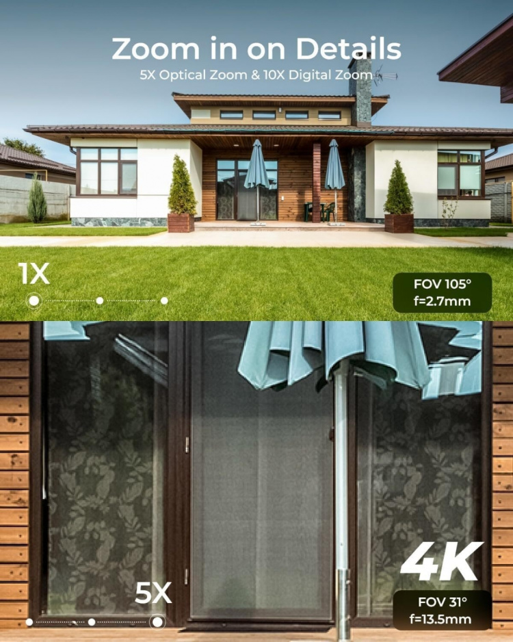 Reolink RLC-843WA Surveillance Camera for Indoor and Outdoor Use