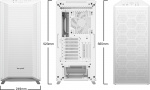 be quiet! Dark Base 701 ATX Case with Window, White