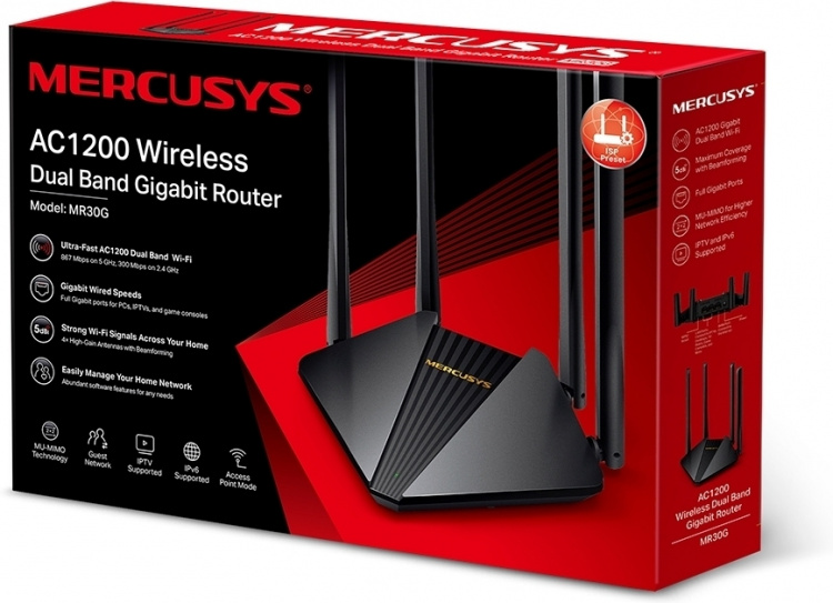 Mercusys Mercusys MR30G Dual-Band Wi-Fi Router The
