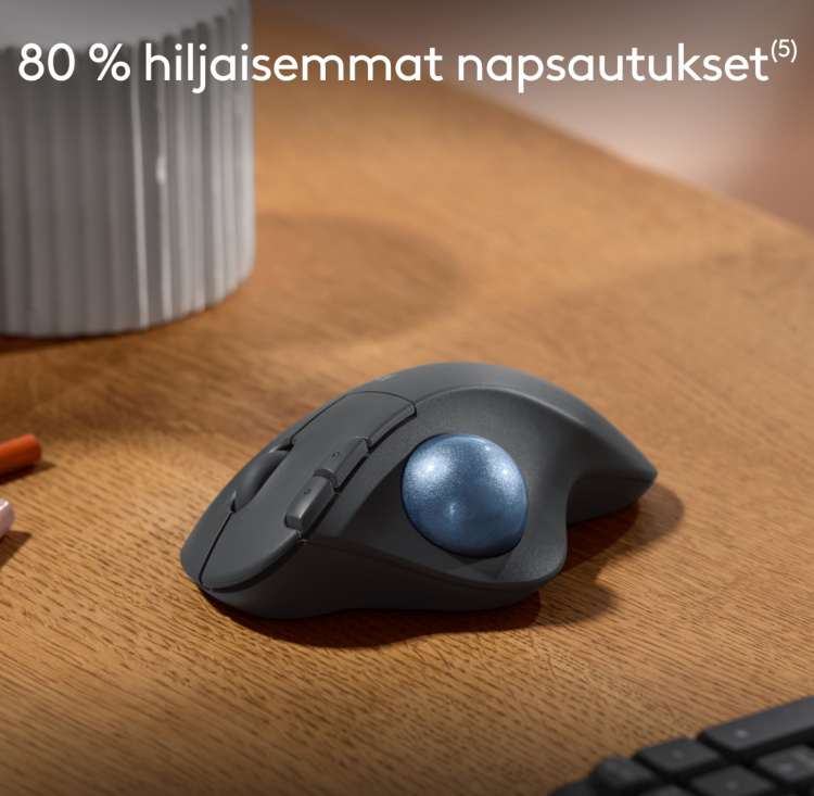Logitech Ergo M575S Trackball, Graphite