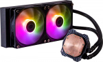 Cooler Master MasterLiquid 240L Core ARGB liquid cooling system, black