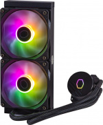 Cooler Master MasterLiquid 240L Core ARGB liquid cooling system, black