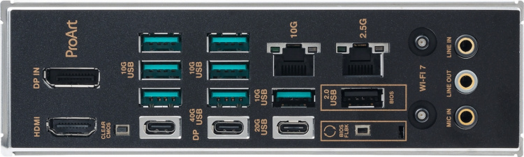 ASUS PROART X870E-CREATOR WIFI ATX Motherboard