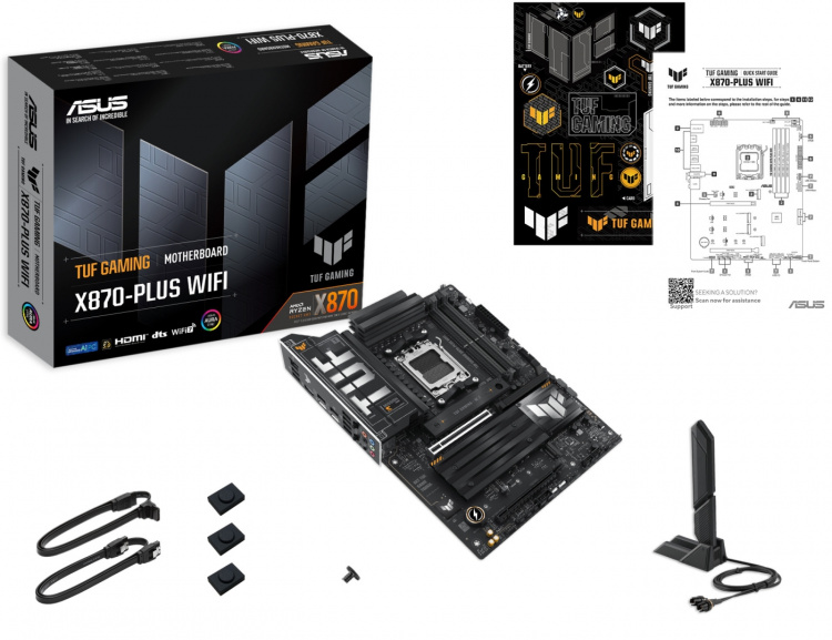 ASUS TUF GAMING X870-PLUS WIFI ATX Motherboard