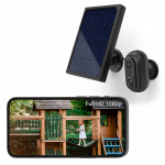 Hama Smart Surveillance Camera Outdoor Solar Black