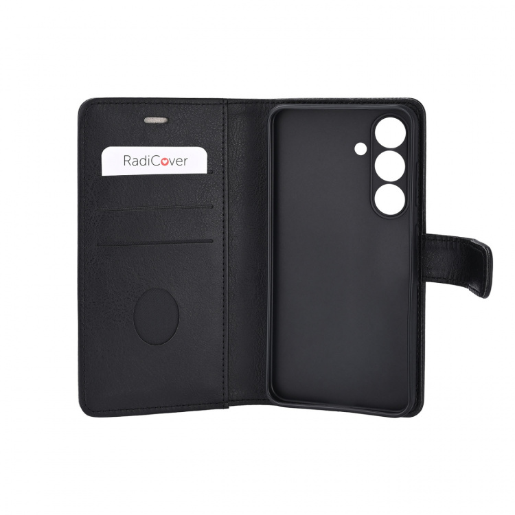 Radicover Wallet Case Anti-Radiation 3 Card Black - Samsung Galaxy S26