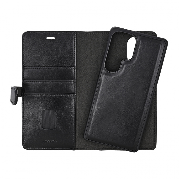 Buffalo Wallet Case 2in1 3 Card Leather Black - Samsung Galaxy S26 Ultra