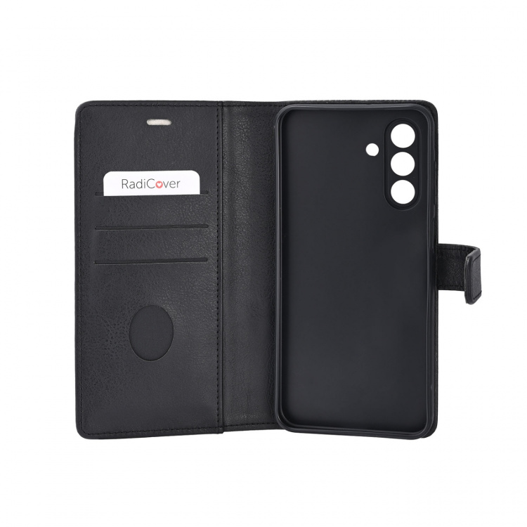 Radicover Wallet Case Anti-Radiation 3 Card Black - Samsung Galaxy A57
