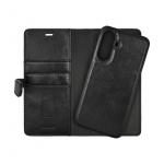 Buffalo Wallet Case 2in1 3 Card Leather Black - Samsung Galaxy A37 5G