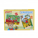 ASTRID LINDGREN Puzzle Pippi 2 Puzzles 12pcs + 24pcs