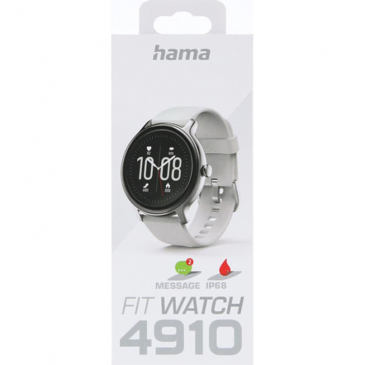 Hama Smart Watch 4910 Light Grey