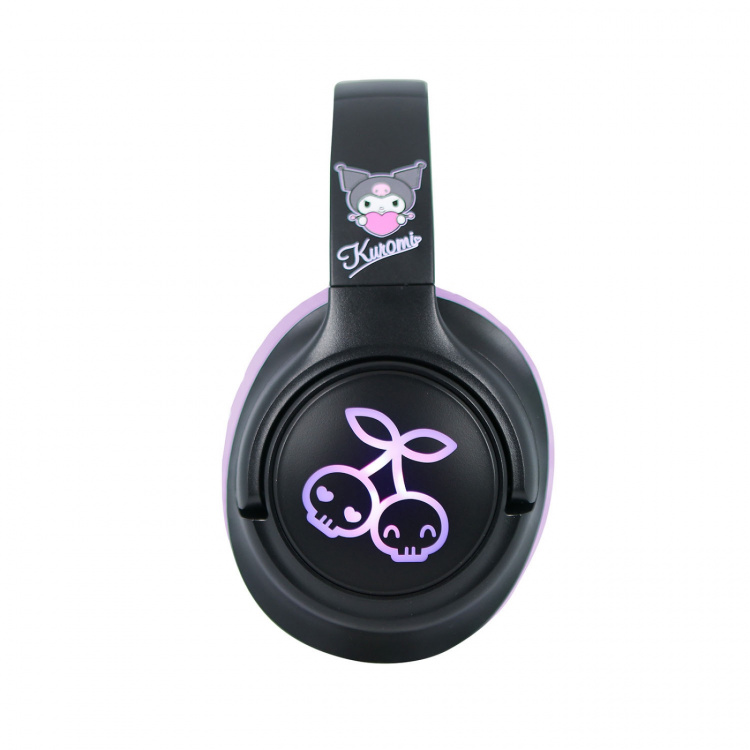 KUROMI Headphone Kuromi Over-Ear Wireless Led Light Sharing Aux