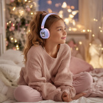 KUROMI Headphone On-Ear Wireless 85dB/95dB Sharing Aux