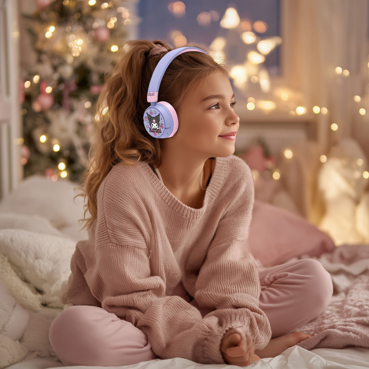 KUROMI Headphone On-Ear Wireless 85dB/95dB Sharing Aux