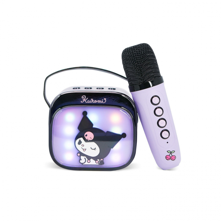 KUROMI Karaoke Speaker Popsing Microphone LED