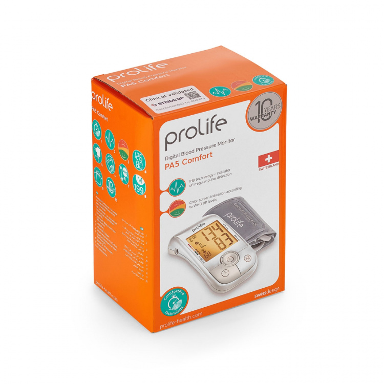 PROLIFE Blood Pressure Monitor Digital PA5 Comfort