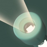 Mobility On Board Flashlight Glowy Blue