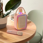 Mobility On Board Speaker/Karaoke Kit Singy Party Pink