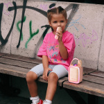 Mobility On Board Speaker/Karaoke Kit Singy Party Pink