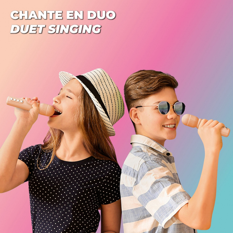 Mobility On Board Speaker/Karaoke Kit Singy Party Pink