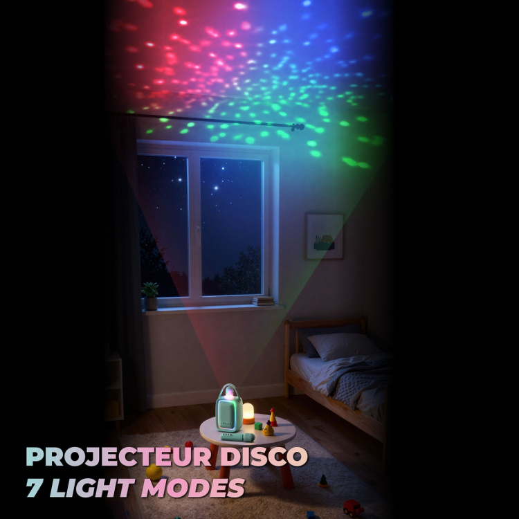 Mobility On Board Speaker/Karaoke Kit Singy Party Blue