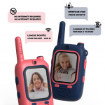 Mobility On Board Walkie Talkie Video Talky Cutie Blue and Pink