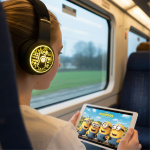 MINIONS Headphone LED Wireless On-Ear