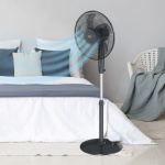 BLACK+DECKER Pedestal Fan 40cm 45W Black