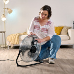 BLACK+DECKER Floor Fan 120W Black