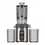 BLACK+DECKER Slow Juicer 1400W Stainless Steel