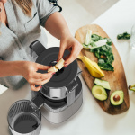 BLACK+DECKER Slow Juicer 1400W Stainless Steel