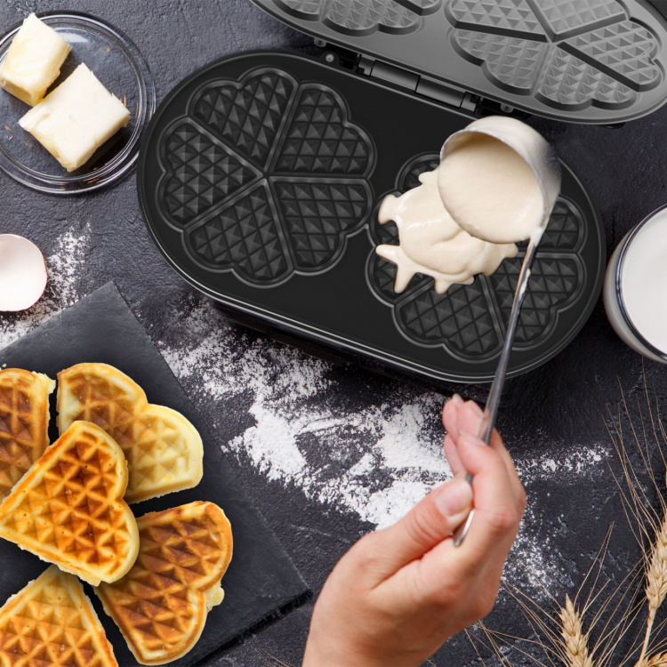 BLACK+DECKER Waffle Maker Double 1400W