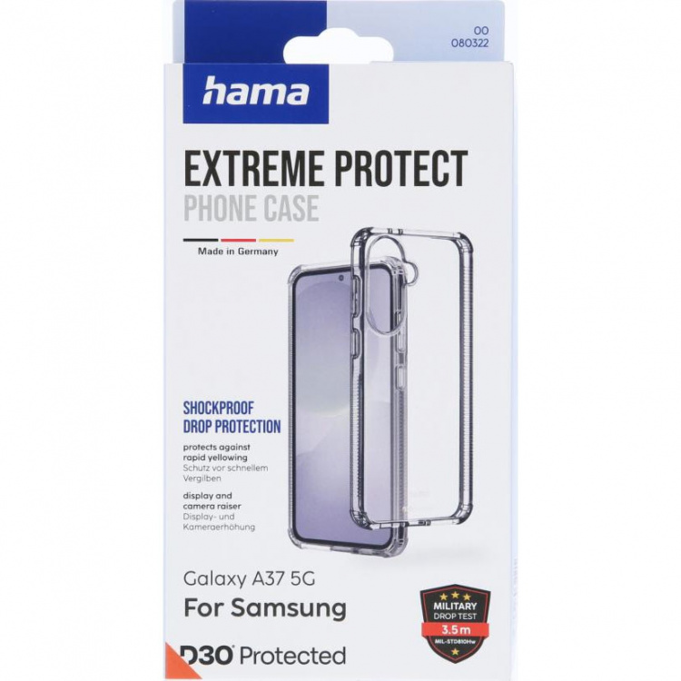 Hama Phone Case Extreme Protect Samsung Galaxy A37 5G Transparent